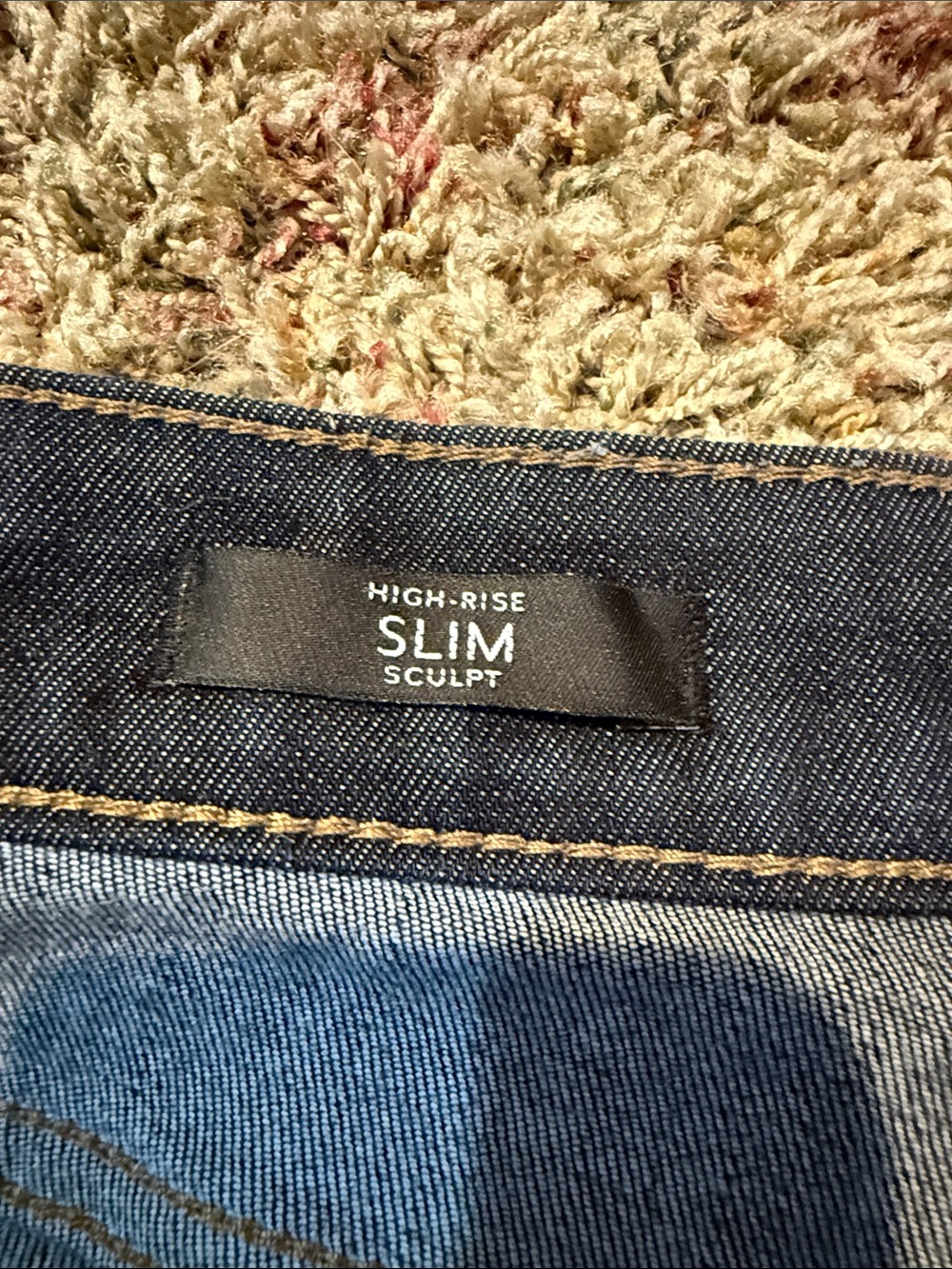 White House Black Market Women’s Dark Indigo Straight Leg Jeans - Picture 4 of 4
